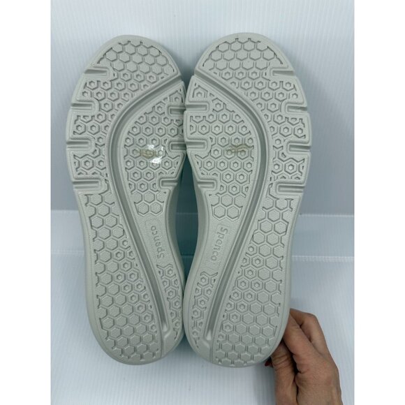 Waco Womens Blue Comfort Stretch Crochet Aquifer Size 12 Spring Comfort Non Slip - Picture 5 of 7